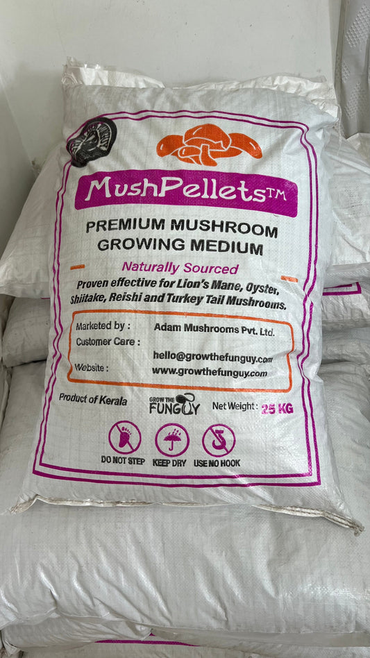 MushPellets™ Improved - Premium mushroom grow medium for Wood loving species (Copy) growthefunguy