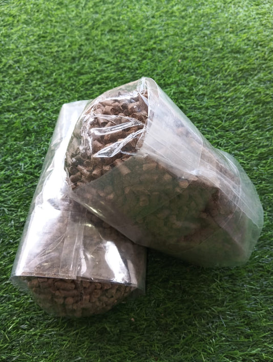 Mush Pellets  2 KG  - Premium mushroom grow medium for Wood loving species