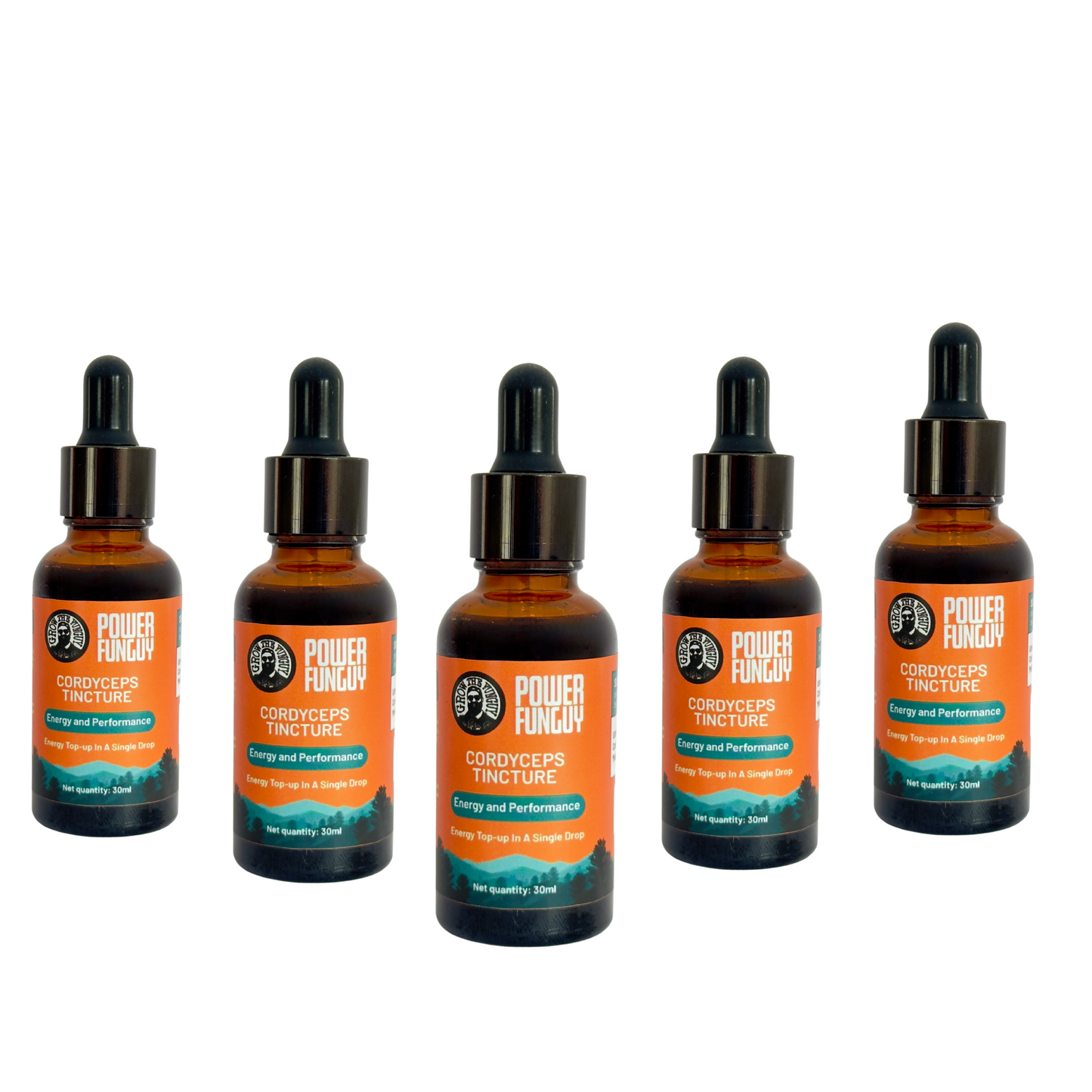 POWERFUNGUY - Dual extract Cordyceps tincture - 30ml