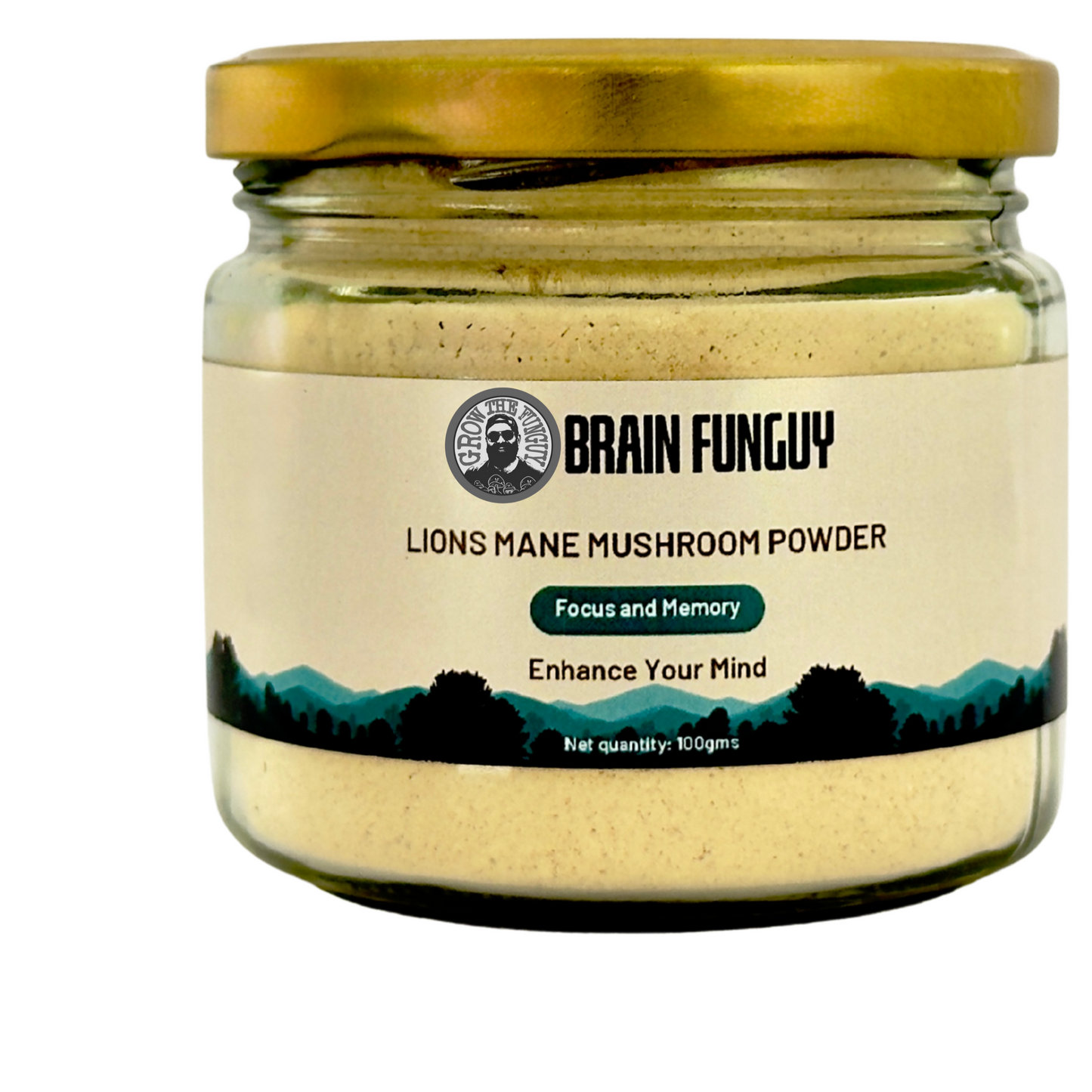 Organic Lion's Mane Powder - | Premium Quality, Brain-Boosting Superfood | Grown in India