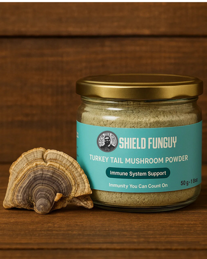 Organic Turkey Tail Powder | Premium Quality, Immunity Superfood | Grown in India